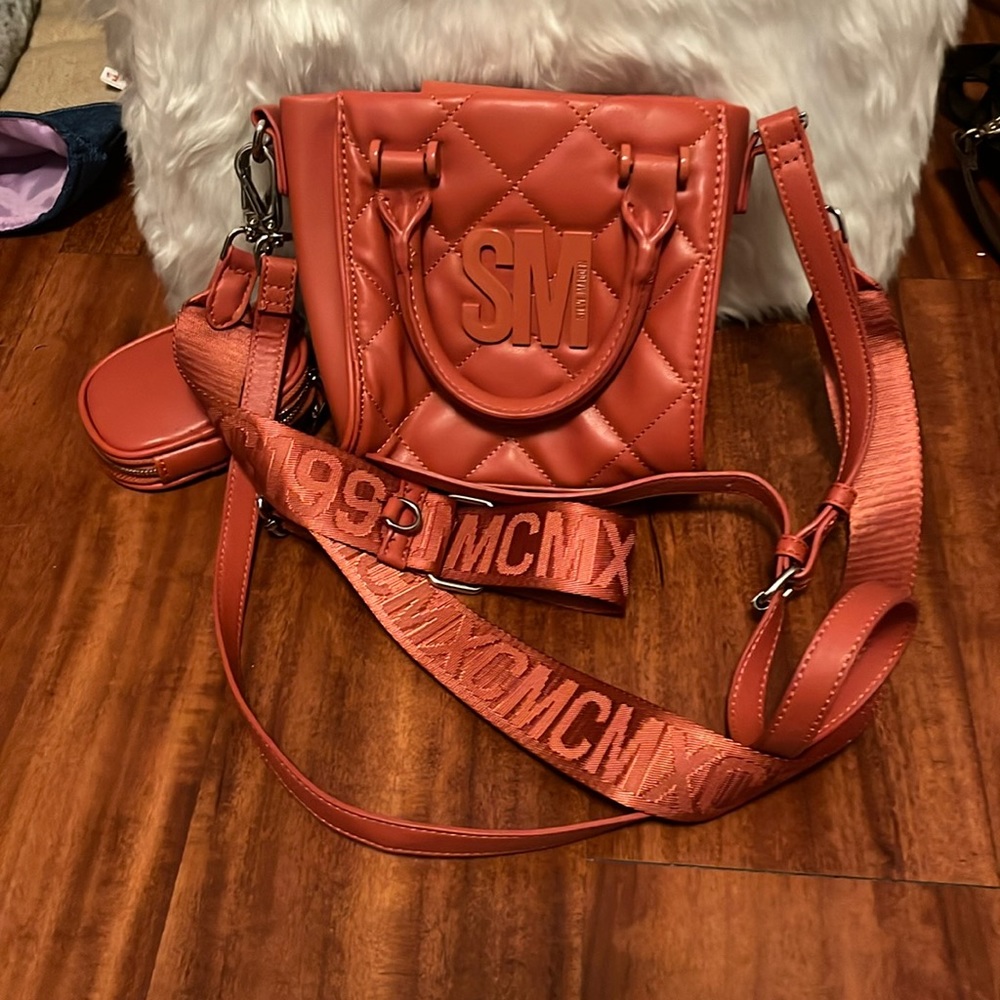 Steve Madden orange purse